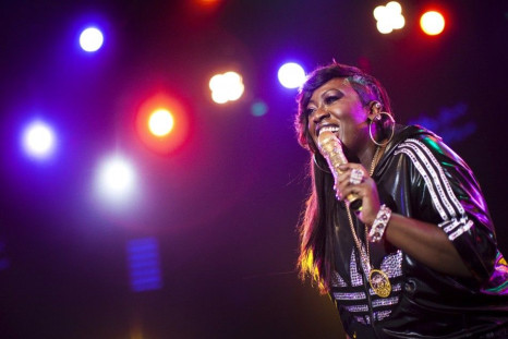 U.S. hip-hop singer Missy Elliott performs onstage during the 44th Montreux Jazz Festival in Montreux
