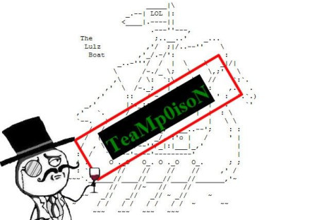 LulzSec - Lulz boat rocked by TeamPoison?