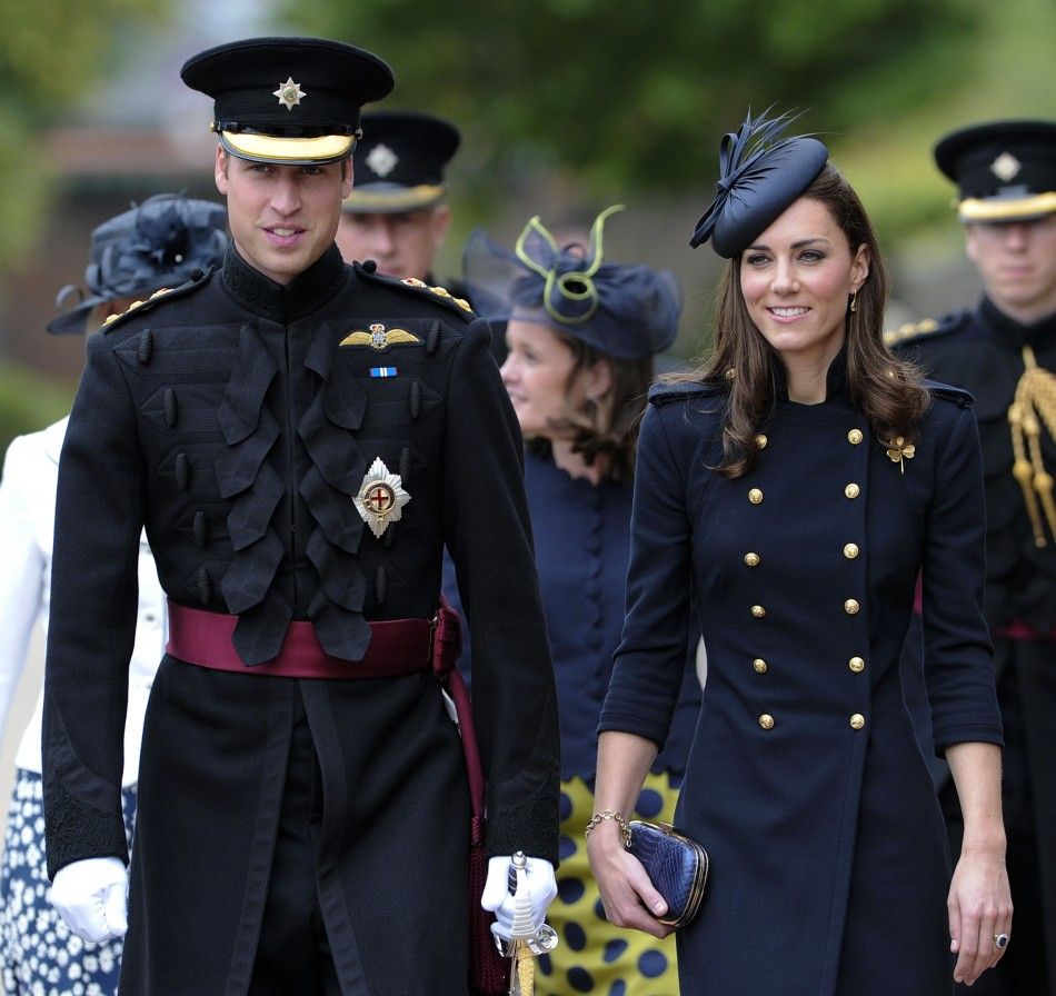 Kate Middleton dons Alexander McQueen military look on Armed Forces Day.