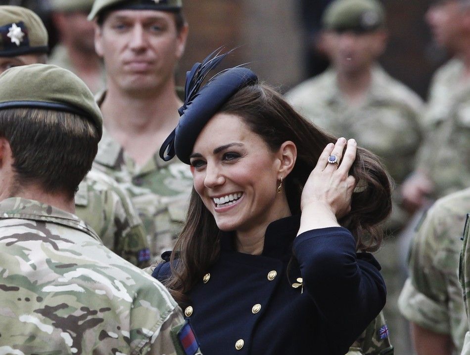 Kate Middleton dons Alexander McQueen military look on Armed Forces Day.
