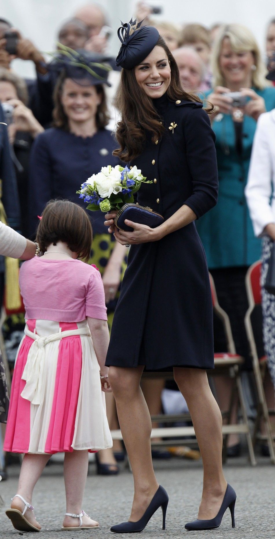 Kate Middleton dons Alexander McQueen military look on Armed Forces Day.