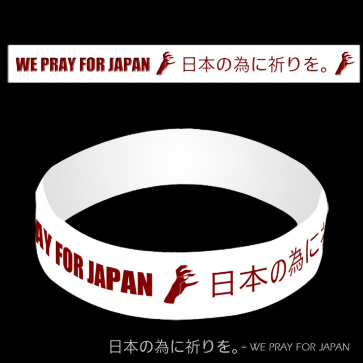 We Pray for Japan wristband