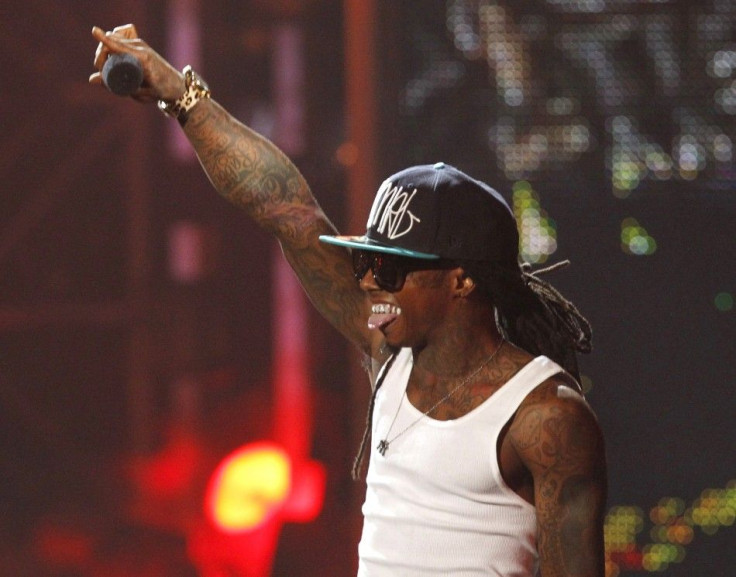 Lil Wayne performs at the 2011 BET Awards in Los Angeles, June 26, 2011.