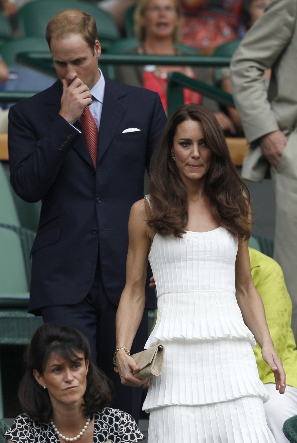 Kate and William Centre Court