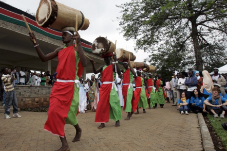 Burundi Cultural Group Musicians.