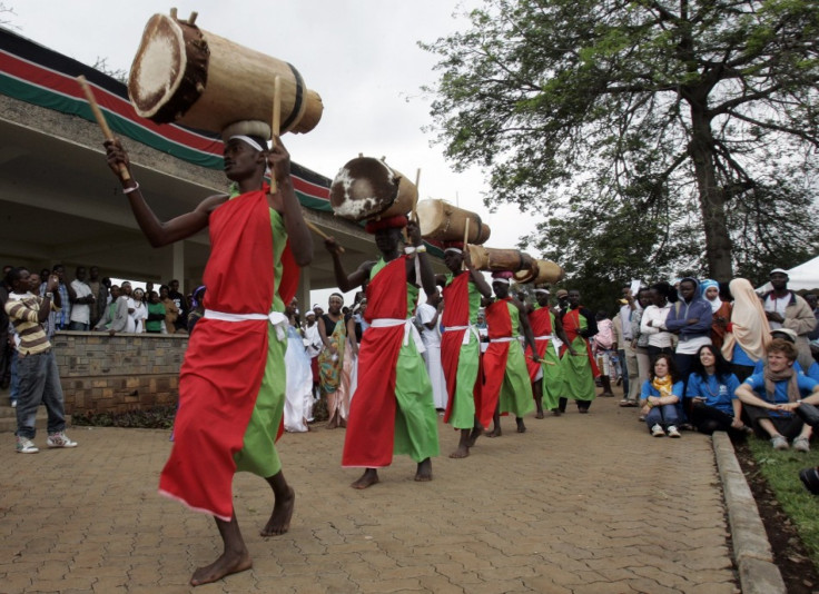 Burundi Cultural Group Musicians.