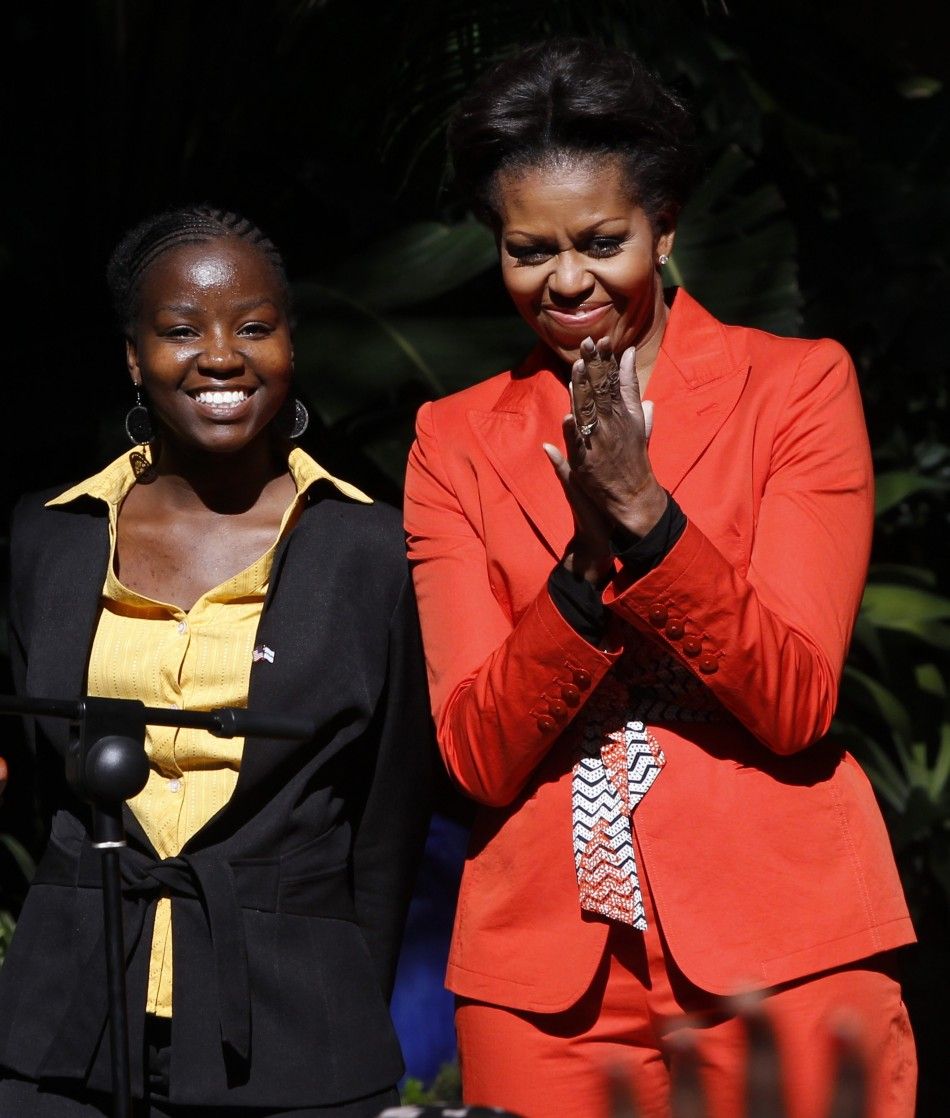 Michelle Obama opts for affordable fashion during South-Africa tour.