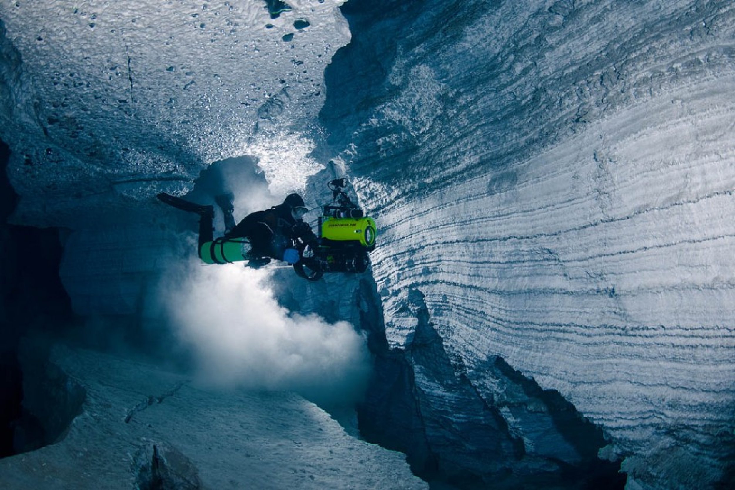 Worlds longest underwater crystal cave in deep Russian waters revealed 