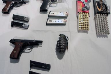 Confiscated Guns And Grenades