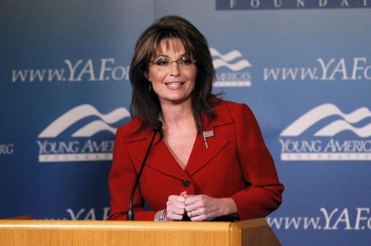 Former Gov. Sarah Palin, R-Alaska