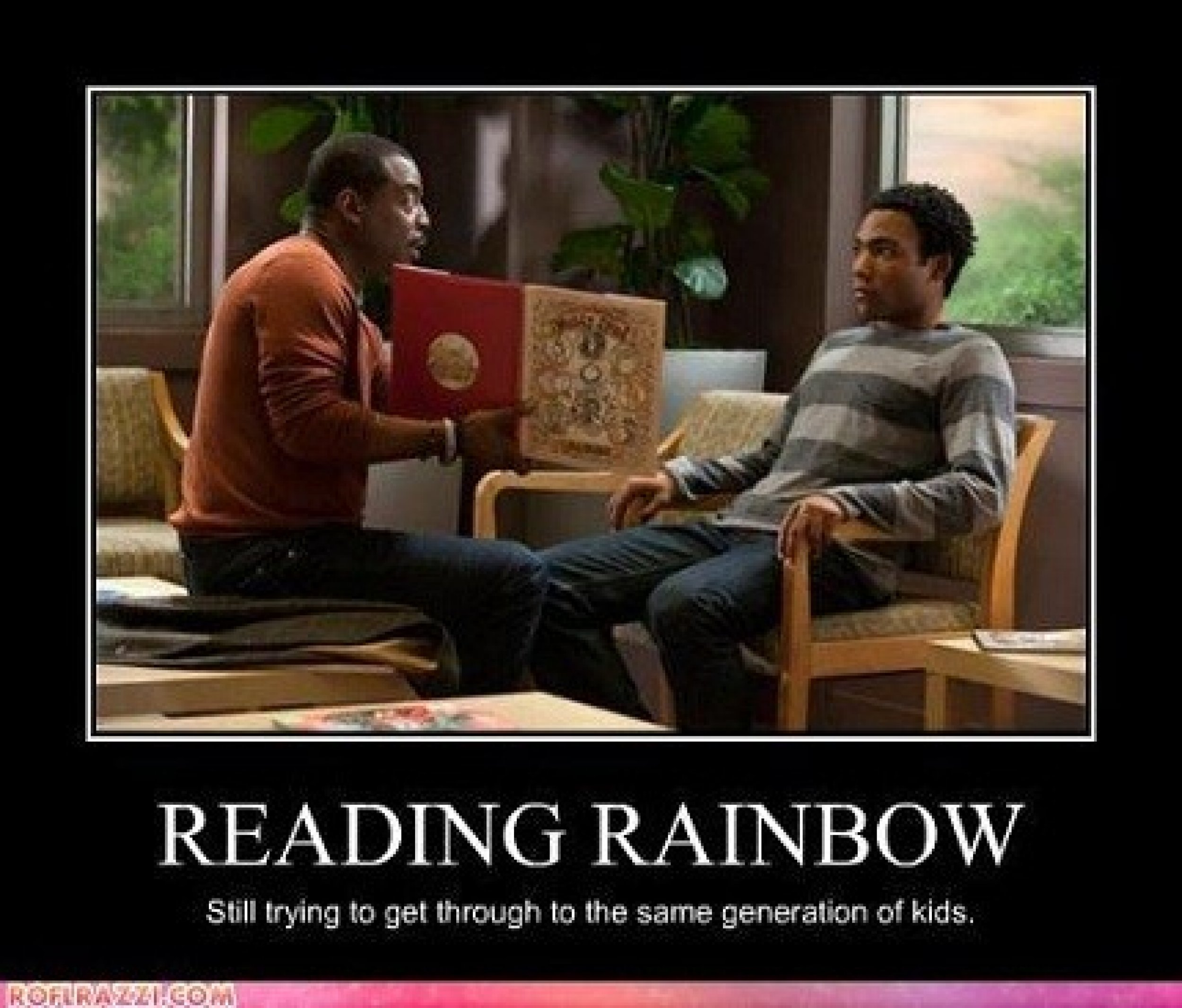 Reading Rainbow parody