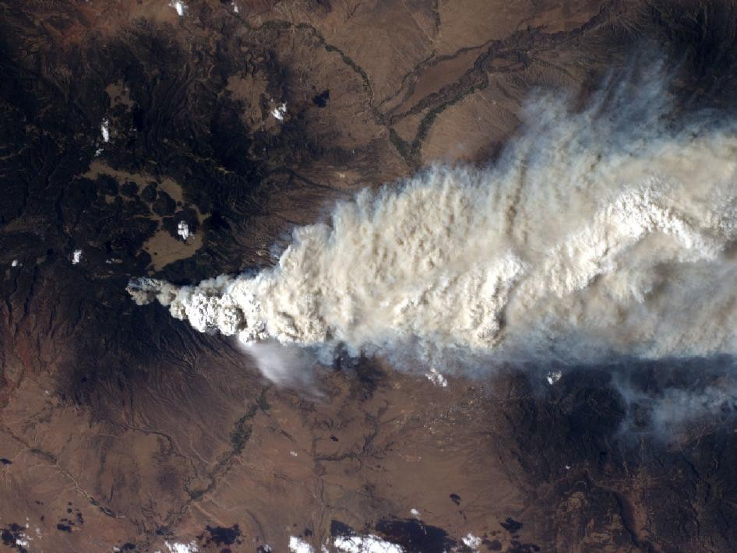 NASA fire images