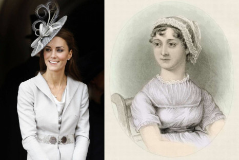 Kate Middleton and Jane Austen are related; ancestral traits comparable.