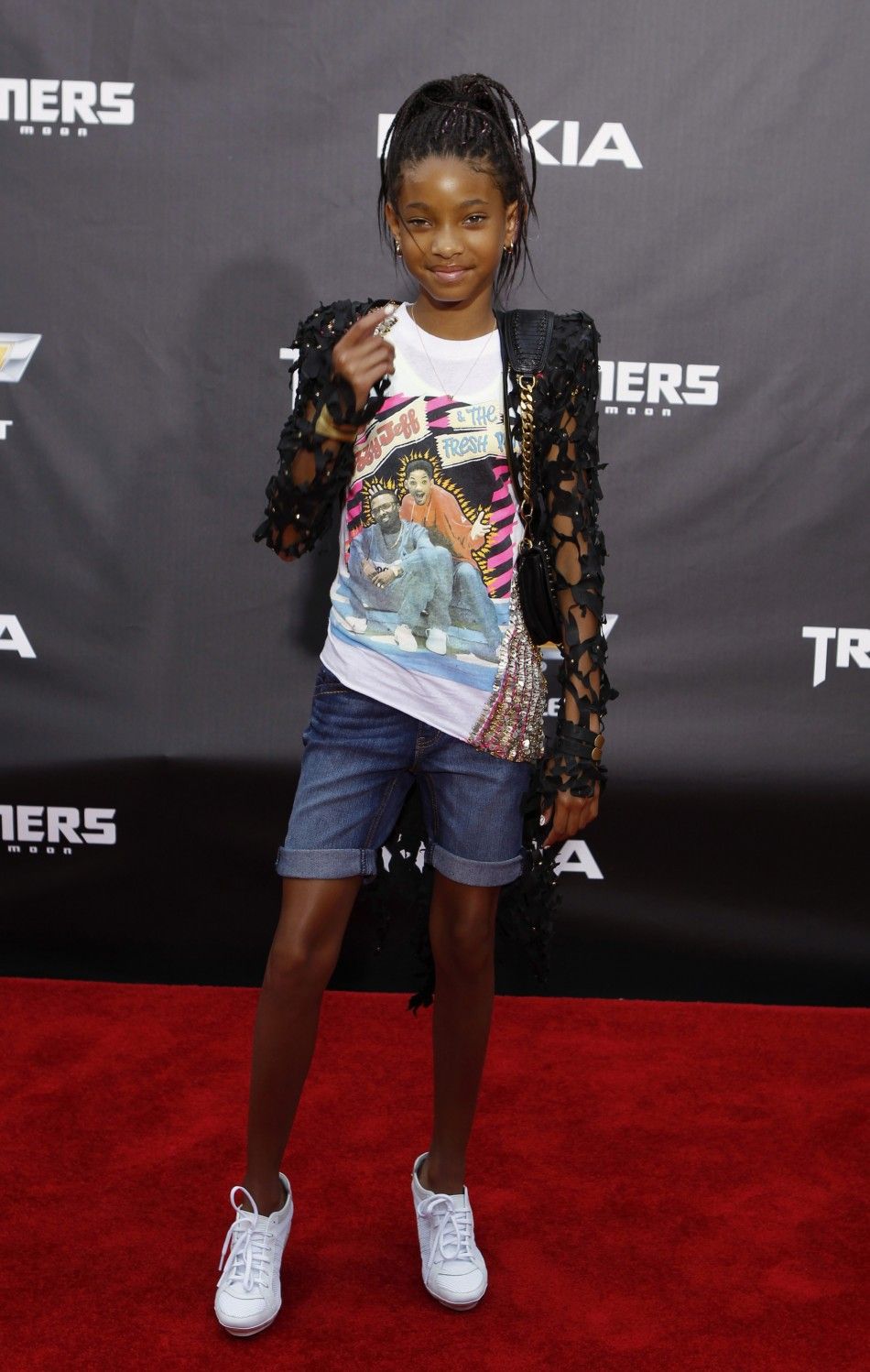 Actress Willow Smith arrives for the premiere of quotTransformers Dark of The Moonquot in Times Square in New York June 28, 2011.
