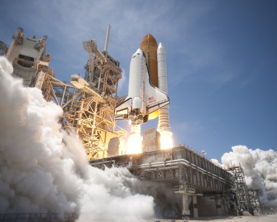 Space Shuttle Atlantis STS-132 lifts off from Launch Pad 39A at Kennedy Space Center in this NASA handout photo dated May 14, 2010.