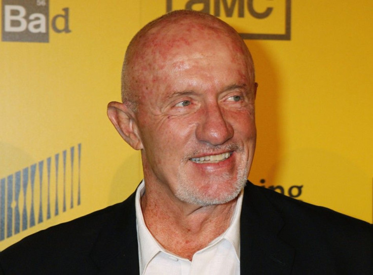 or Jonathan Banks, star of AMC's drama television series &quot;Breaking Bad&quot;, poses as he arrives for the premiere screening for the show's fourth season in Hollywood