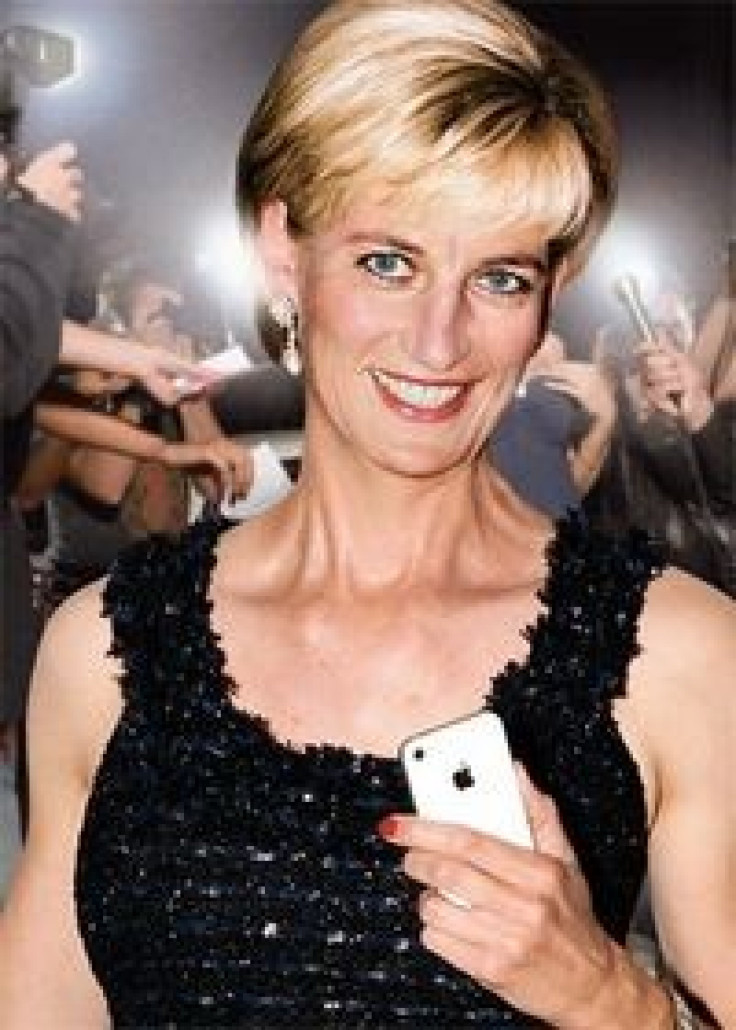 'Diana at 50' with an iPhone on Newsweek