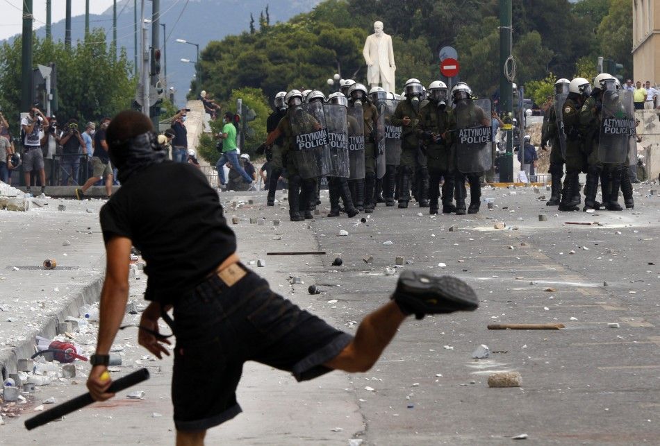 Greeks Riot Against Austerity