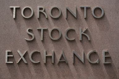  The Toronto Stock Exchange sing is seen in Toronto