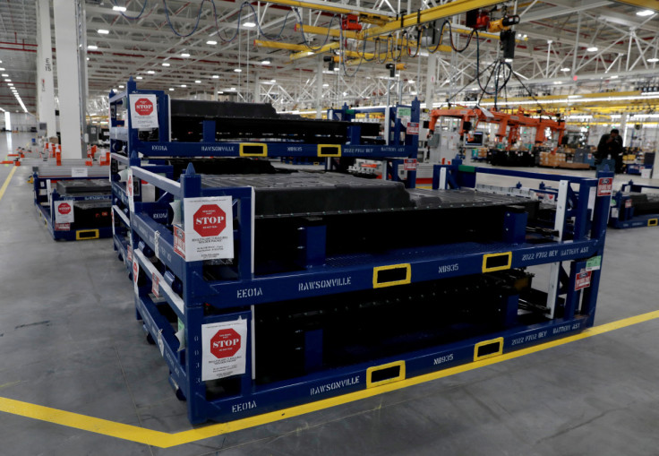 Ford Motors pre-production all-electric F-150 Lightning truck prototype