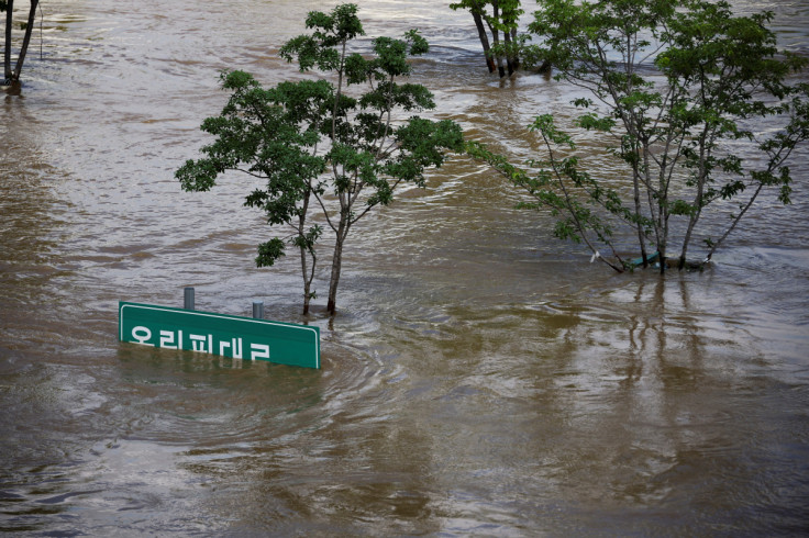 Record heavy rains continue to sweep through South Korea