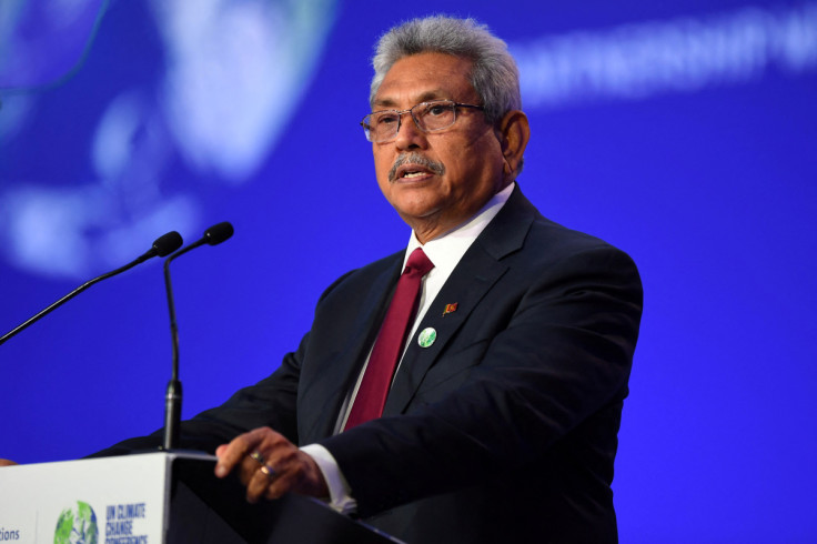 Sri Lankan President Gotabaya Rajapaksa addresses UN Climate Change Conference