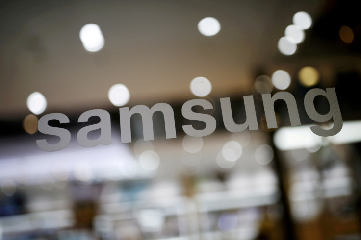 The logo of Samsung Electronics is seen at its headquarters in Seoul