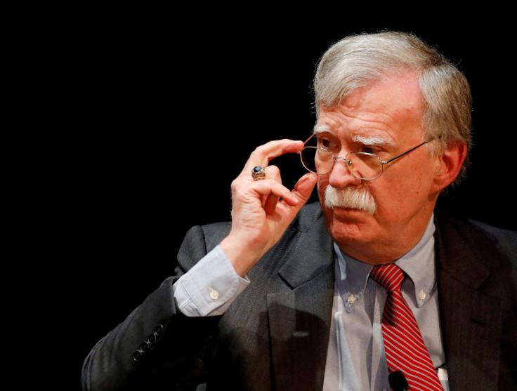 Former national security adviser John Bolton in Durham, North Carolina