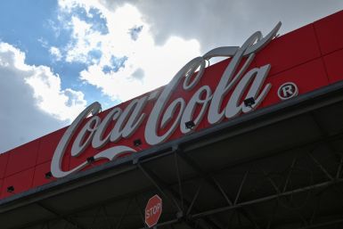 A view shows a plant of Coca-Cola company in Azov