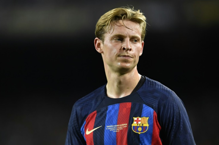 Frenkie De Jong has been a target for Manchester United but is reportedly reluctant to leave Barcelona