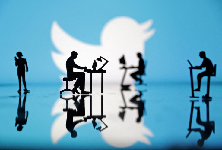 Illustration shows Twitter logo