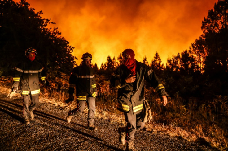 Over 10,000 firefighters and other security forces are deployed across France