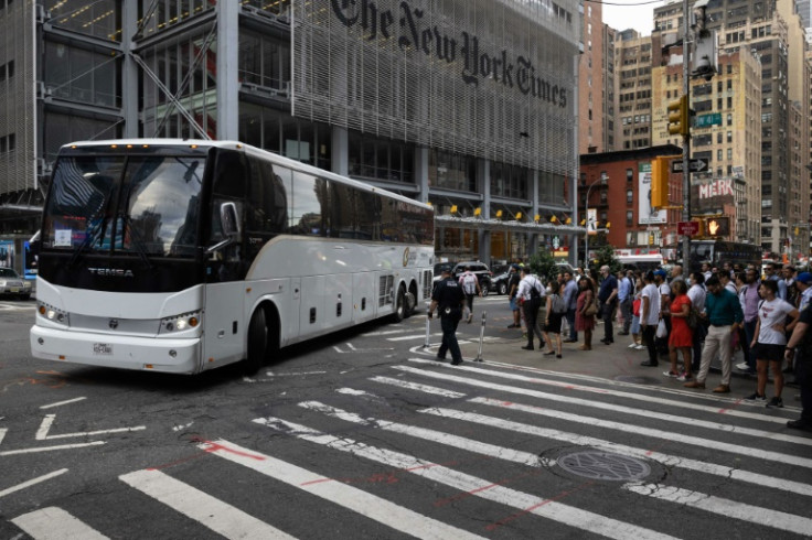 Texas's Republican governor has been sending migrants to Washington and recently began pushing them to New York, two cities that lean heavily Democratic, a move dismissed by critics as a political tactic to rally conservative voters