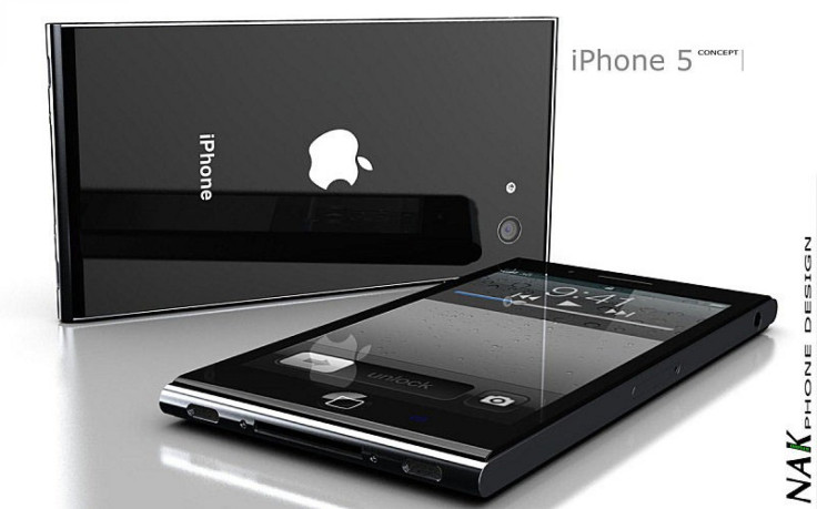 iPhone 5 mockup by Antoine Brieux