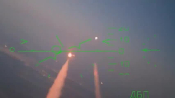 Russian Defense Shows Video Of Alleged Russian Aircraft In Ukrainian Skies