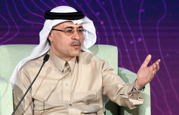 President and CEO of Saudi's Aramco, Amin H Nasser, speaks during the opening session of the International Petroleum Technology Conference (IPTC), in Riyadh, Saudi Arabia