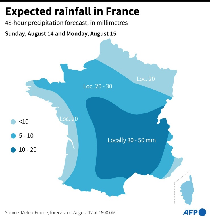 Rain Brings Relief To France Fires, But More Evacuated In South