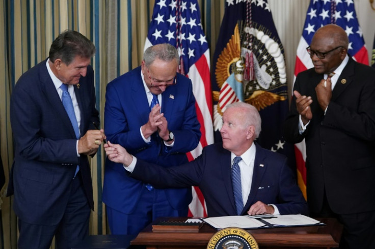 US President Joe Biden's signing of the Inflation Reduction Act is a major win for him and the Democrats