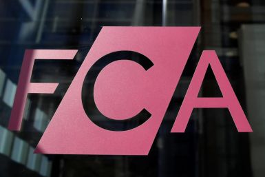  FCA signage seen at their head offices in London