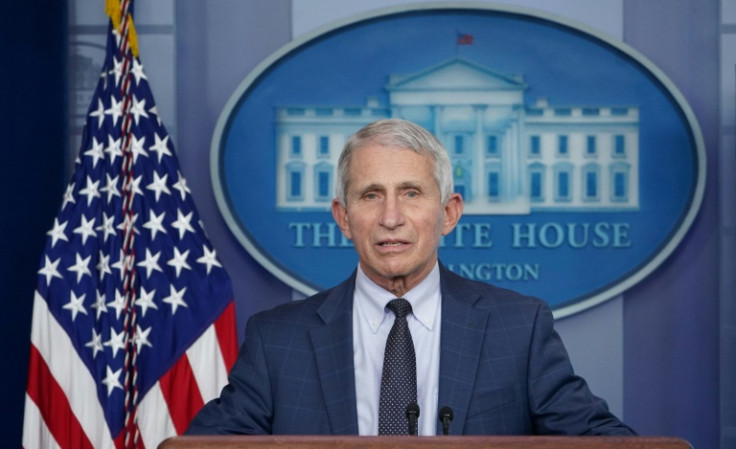 Chief Medical Advisor to the president Dr Anthony Fauci, seen here at the White House in 2021, has announced that he will step down in December -- but is not retiring