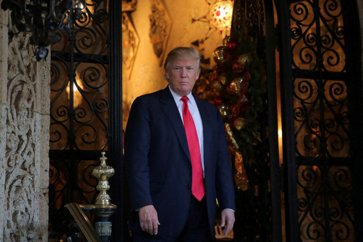 U.S. President-elect Donald Trump at Mar-a-Lago estate in Palm Beach, Florida