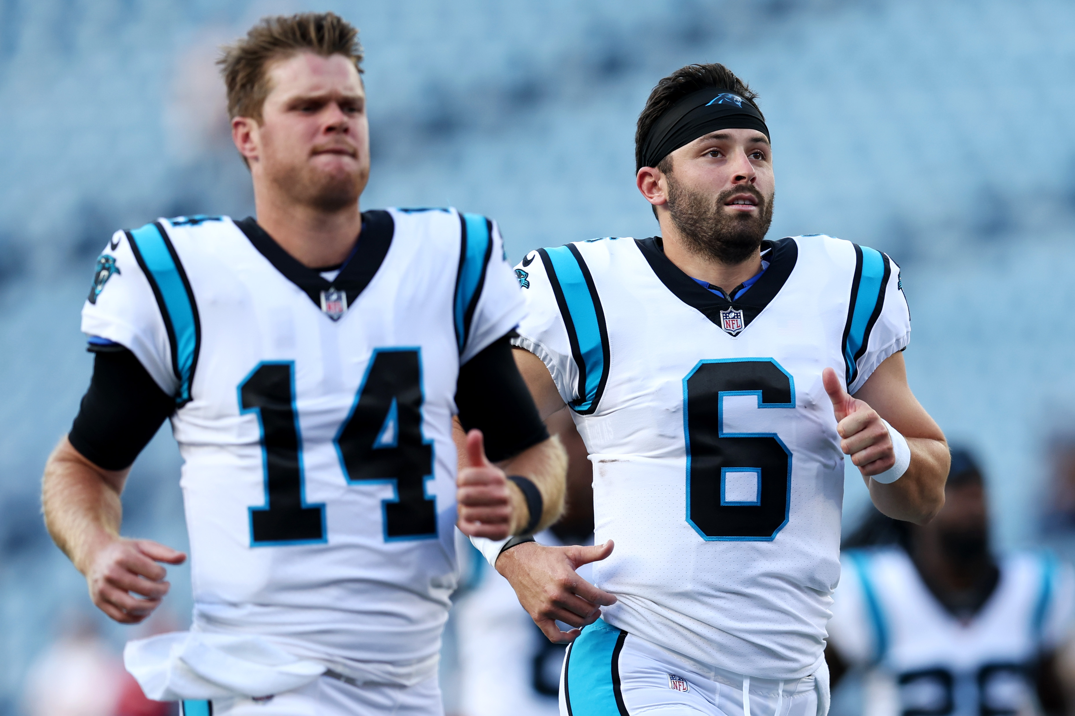 QB Mayfield starting for Panthers in Week 1 against Browns