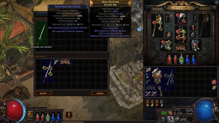 Path of Exile - Weapon Recipe