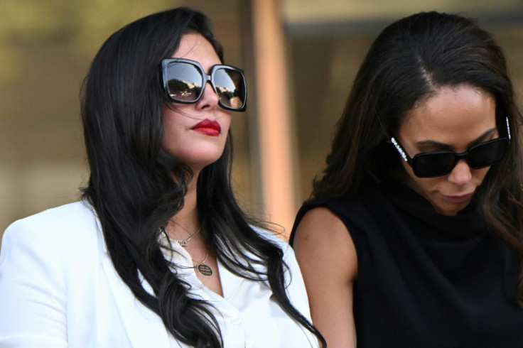 Vanessa Bryant (L) was awarded $16 million in damages because LA County employees snapped and shared gruesome pictures of the helicopter crash that killed her NBA-star husband Kobe