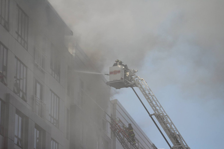 Representational image (firefighters extinguish fire in building)