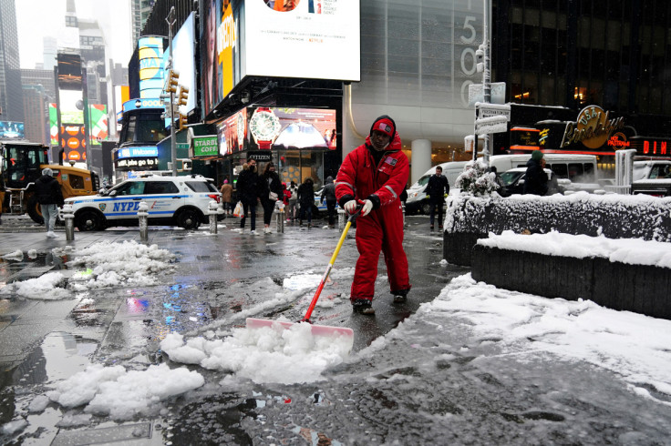 Snow Storm in New York