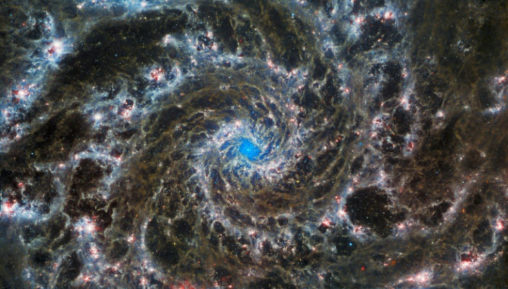 The Phantom Galaxy is a "favorite target for astronomers studying the origin and structure of galactic spirals," NASA and the ESA said
