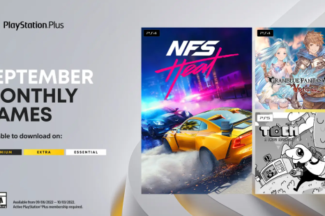 PS Plus September 2022 Monthly