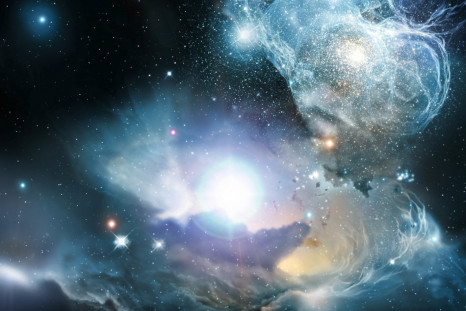 Artist rendering of a quasar