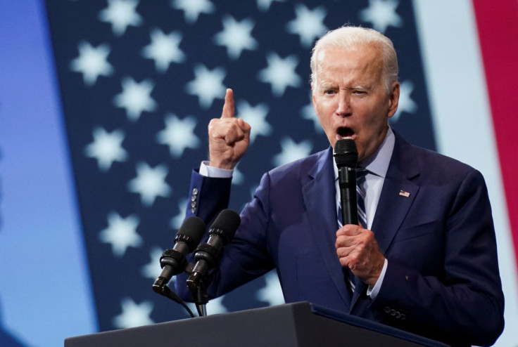 U.S. President Joe Biden delivers remarks on gun crime and his "Safer America Plan" in Wilkes Barre